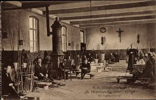 Ak Grave Nordbrabant Niederlande, Instituut St. Henricus Gesticht