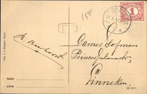Ak Grave Nordbrabant Niederlande, St. Elisabeth's Rustoord