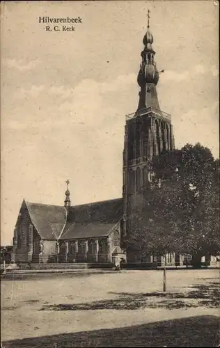 Ak Hilvarenbeek Nordbrabant Niederlande, R. C. Kerk