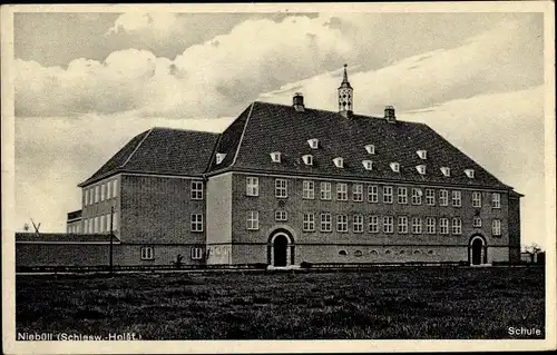 Ak Niebüll in Nordfriesland, Schule