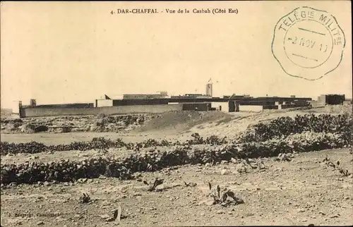 Ak Dar Chaffai Marokko, Vue de la Casbah
