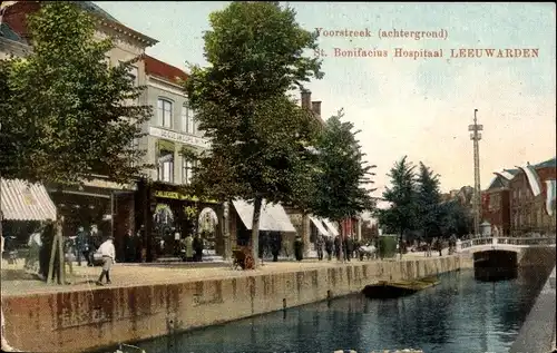 Ak Leeuwarden Friesland Niederlande, Voorstreek, St. Bonifacius Hospitaal