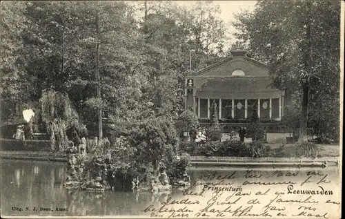 Ak Leeuwarden Friesland Niederlande, Prinsentuin