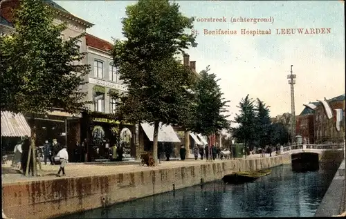 Ak Leeuwarden Friesland Niederlande, Voorstreek, St. Bonifacius Hospitaal