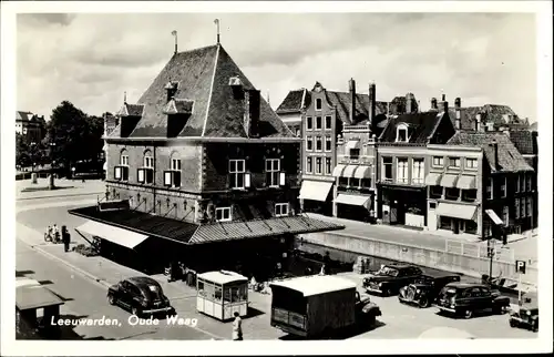Ak Leeuwarden Friesland Niederlande, Oude Waag