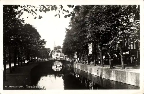 Ak Leeuwarden Friesland Niederlande, Nieuwestad