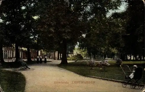 Ak Leeuwarden Friesland Niederlande, Arendstuin