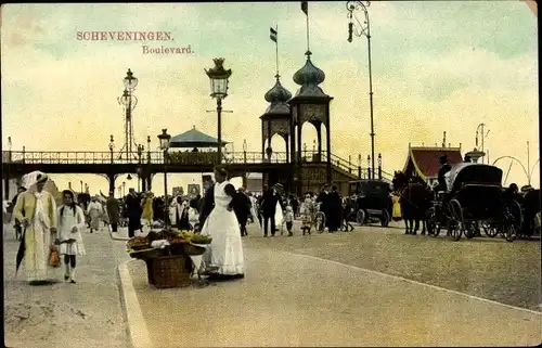 Ak Scheveningen Den Haag Südholland, Boulevard