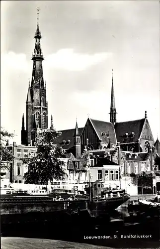 Ak Leeuwarden Friesland Niederlande, St. Bonifatiuskerk