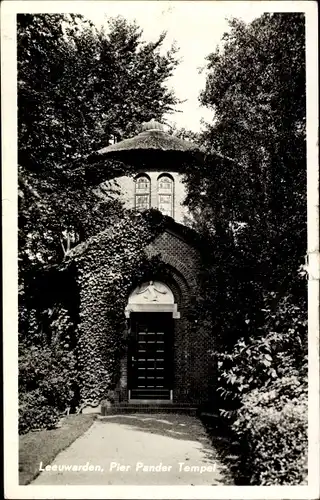 Ak Leeuwarden Friesland Niederlande, Pier Pander Tempel