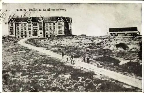 Ak Schiermonnikoog Friesland Niederlande, Badhotel Landzijde