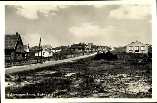 Ak Schiermonnikoog Friesland Niederlande, Badweg