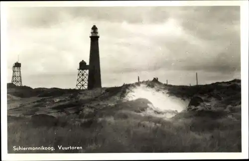 Ak Schiermonnikoog Friesland Niederlande, Vuurtoren