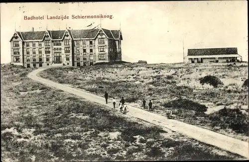 Ak Schiermonnikoog Friesland Niederlande, Badhotel Landzijde