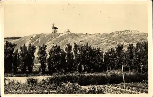 Ak Vlieland Friesland Niederlande, Vuurtoren