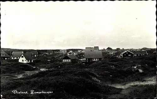 Ak Vlieland Friesland Niederlande, Zomerhuisjes