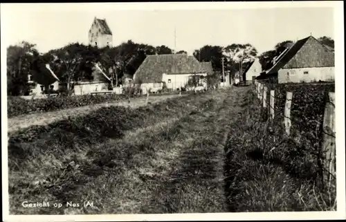 Ak Nes Ameland Friesland Niederlande, Dorfpartie