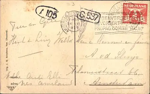 Ak Nes Ameland Friesland Niederlande, Duinoord