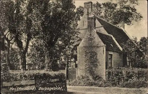 Ak Nes Ameland Friesland Niederlande, Dorpsgezicht