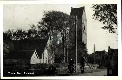 Ak Nes Ameland Friesland Niederlande, Toren