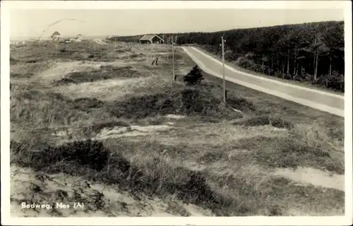 Ak Nes Ameland Friesland Niederlande, Badweg
