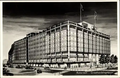 Ak Rotterdam Südholland Niederlande, Groothandelsgebouw, Kaufhaus