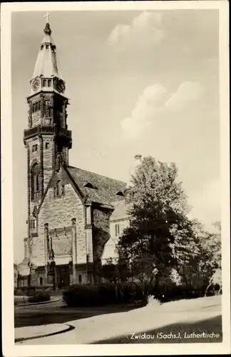 Ak Zwickau in Sachsen, Lutherkirche