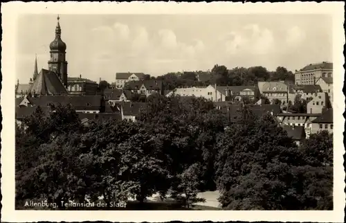 Ak Altenburg in Thüringen, Teilansicht der Stadt
