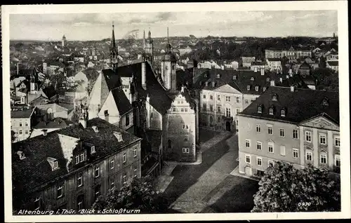 Ak Altenburg in Thüringen, Blick vom Schlossturm