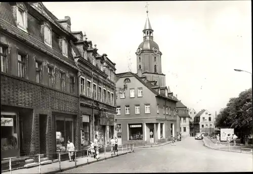 Ak Meerane in Sachsen, Franz-Mehring-Platz