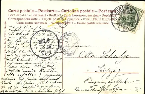 Ak Berlin Mitte, Friedrichstraße, Kaiser Hotel, Geschäfte