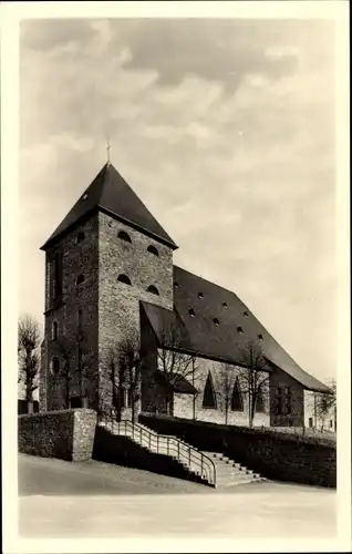 Ak Frielingsdorf Lindlar im Oberbergischen Kreis, Pfarrkirche zum hl. Apolinaris