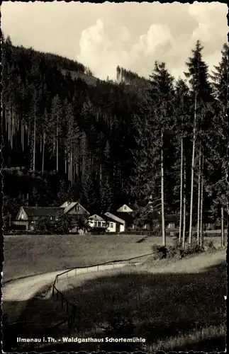 Ak Ilmenau in Thüringen, Waldgasthaus Schortemühle