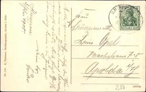 Ak Ilmenau Thüringen, Panorama