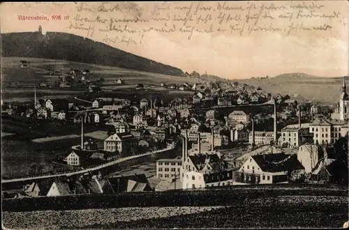 Ak Bärenstein Erzgebirge, Panorama