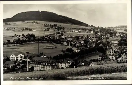 Ak Bärenstein Erzgebirge, Gesamtansicht mit Bärenstein