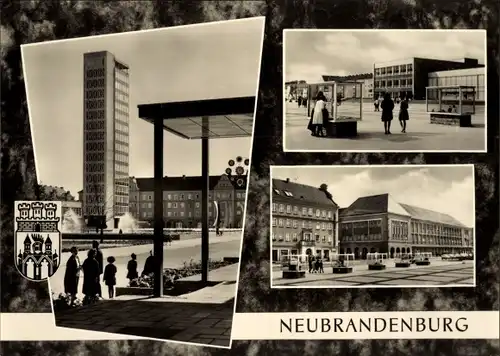 Ak Neubrandenburg in Mecklenburg, Haus der Kultur und Bildung, HO Kaufhaus