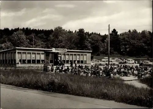 Ak Pöhl Vogtland, Pöhler Talsperre, Konsum Gaststätte Talsperrenblick