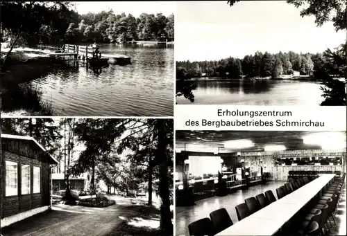 Ak Schönberg Rosenbach im Vogtland, Erholungszentrum des Bergbaubetriebes Schmirchau, Innenansicht