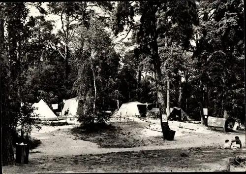 Ak Wendisch Rietz in Brandenburg, Campingplatz am Schwarzhorn