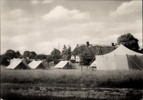Ak Fuhlendorf in Vorpommern, Zeltplatz