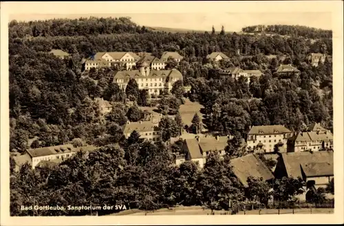 Ak Bad Gottleuba in Sachsen, Sanatorium der SVA