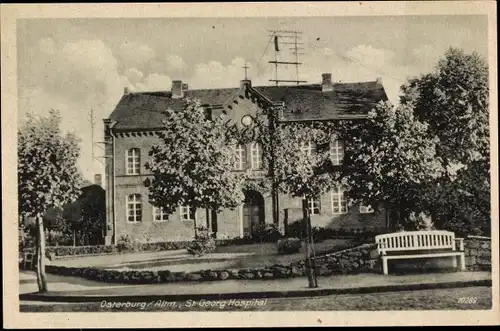 Ak Osterburg in der Altmark, St. Georg Hospital