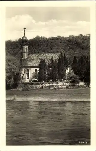 Ak Dresden Hosterwitz, Kirche Maria am Wasser