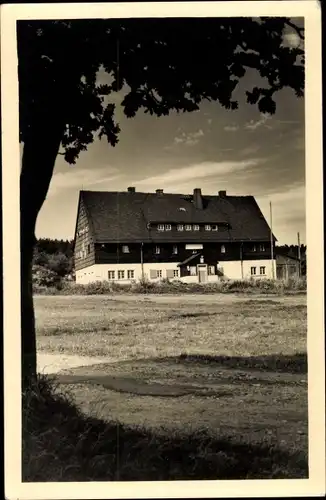 Ak Zinnwald Georgenfeld Altenberg im Erzgebirge, Jugendherberge Otto Klügel