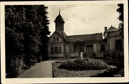 Ak Sohl Bad Elster im Vogtland, Sachsenquelle