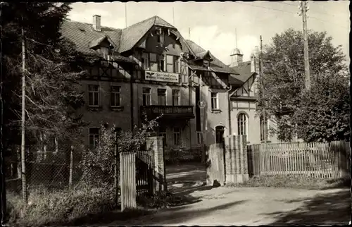 Ak Mehltheuer im Vogtland, Ferienheim des Reichsbahnamtes Leipzig