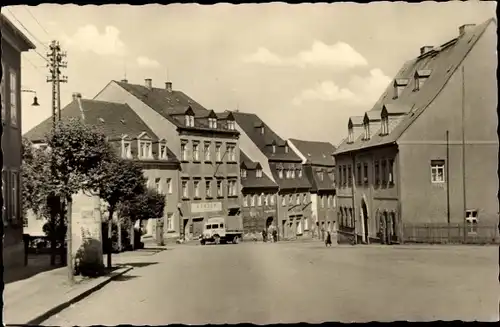 Ak Schlettau im Erzgebirge, Schwarzenberger Straße