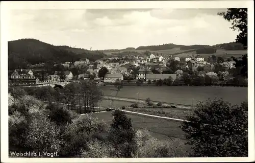 Ak Weischlitz im Vogtland, Ortsansicht