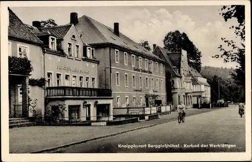 Ak Berggießhübel in Sachsen, Gasthof Goldener Stern